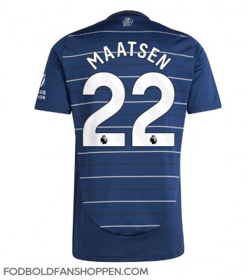 Aston Villa Ian Maatsen #22 Tredjetrøje 2024-25 Kortærmet